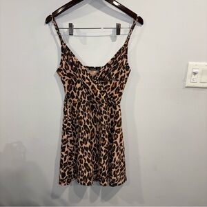 Boohoo Animal Print Romper